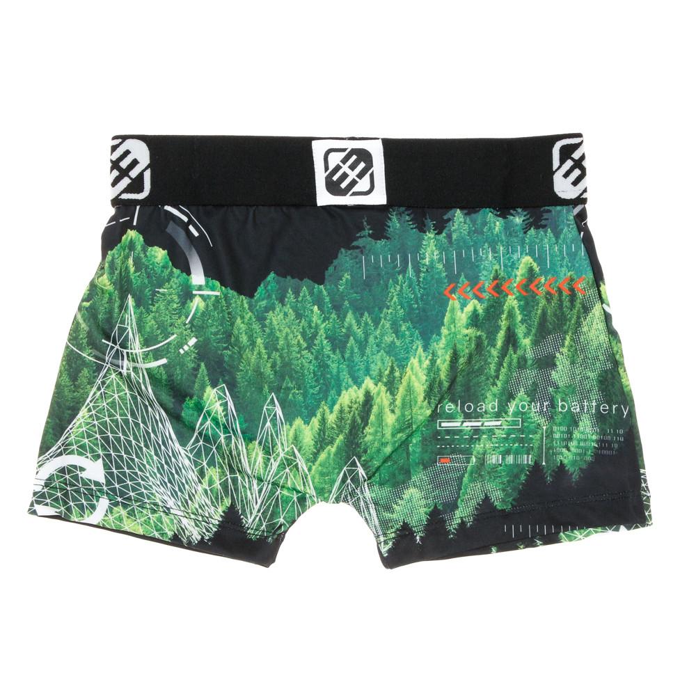 Boxer Noir/Vert Garçon Freegun Nature vue 2