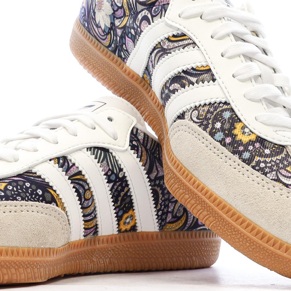 Baskets Multicolore Adidas Samba OG x Liberty London vue 7