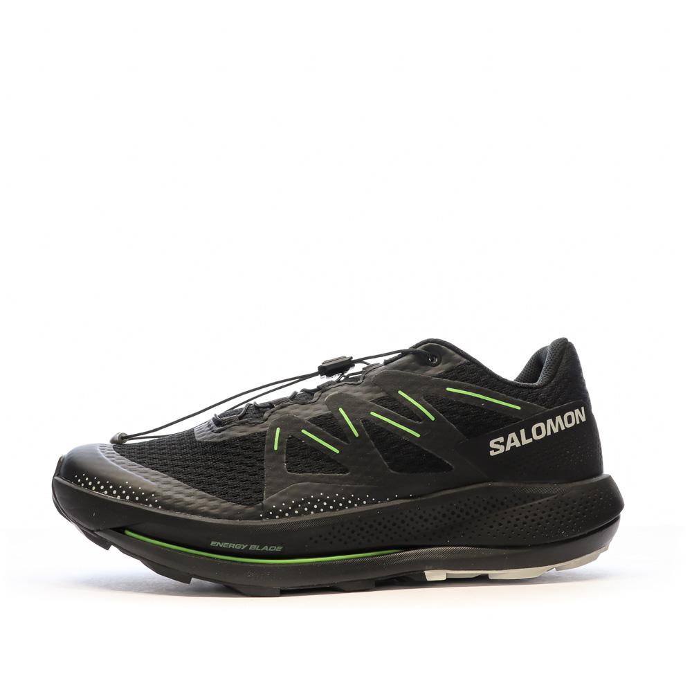 Chaussures de trail Noires Homme Salomon Pulsar pas cher