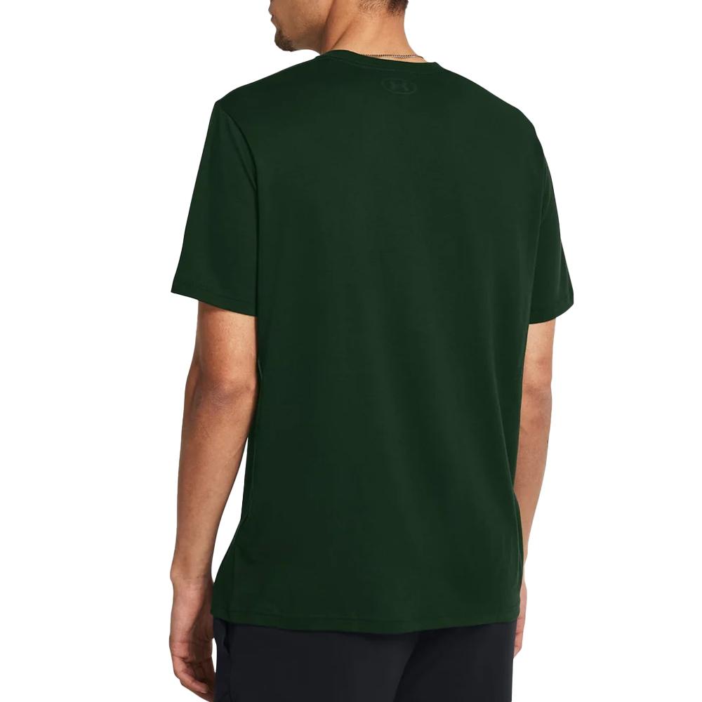 T-shirt Vert Homme Under Armour Team Issue vue 2