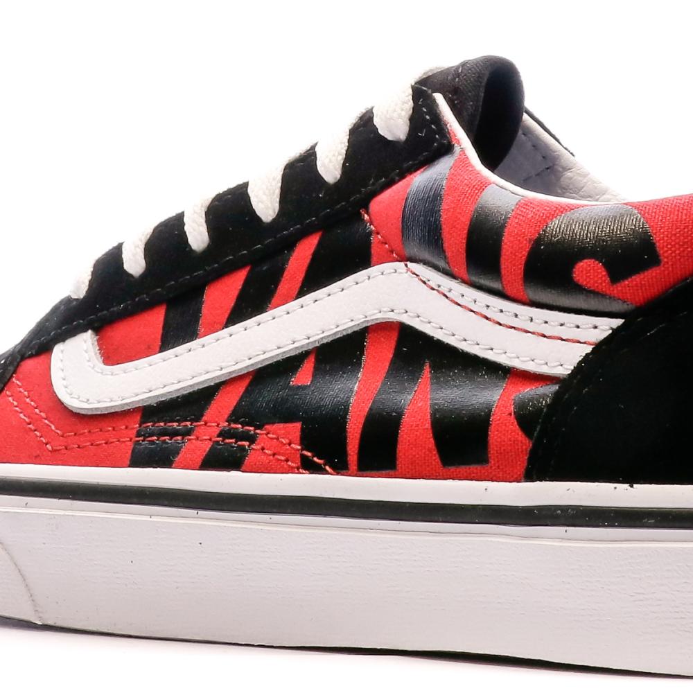 Baskets Rouges Enfant Vans Old Skool vue 7