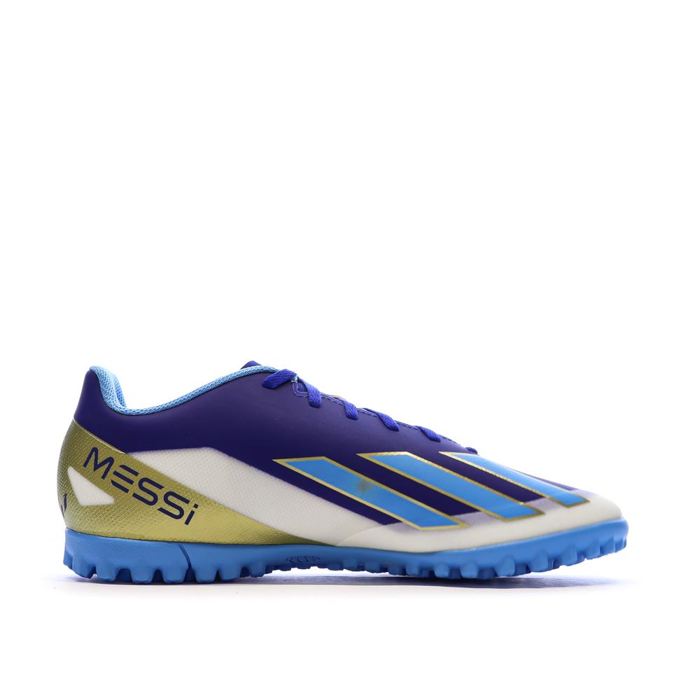 Chaussures de Football Bleu/Violet Homme Adidas X Crazyfast Club Messi vue 2
