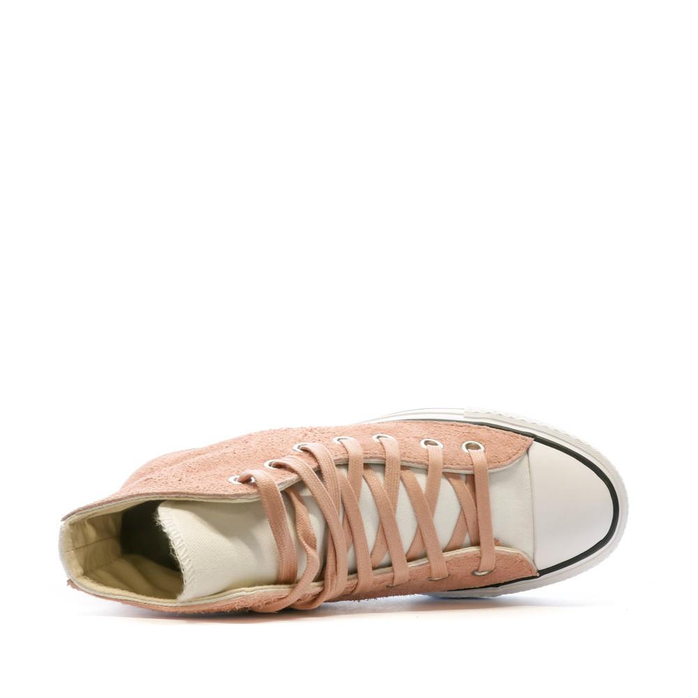 Baskets Rose Femme Converse Ctas Lift Canvas vue 4