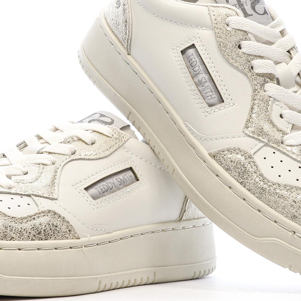 Baskets Or/Ecru Femme Teddy Smith 120540 vue 7
