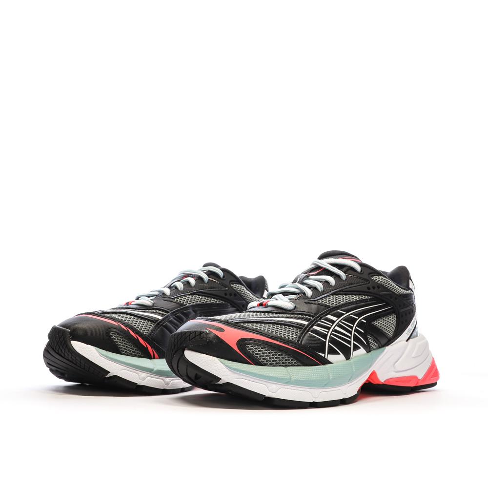 Baskets Noires/Blanc/Rouge Homme Puma Velophasis vue 6