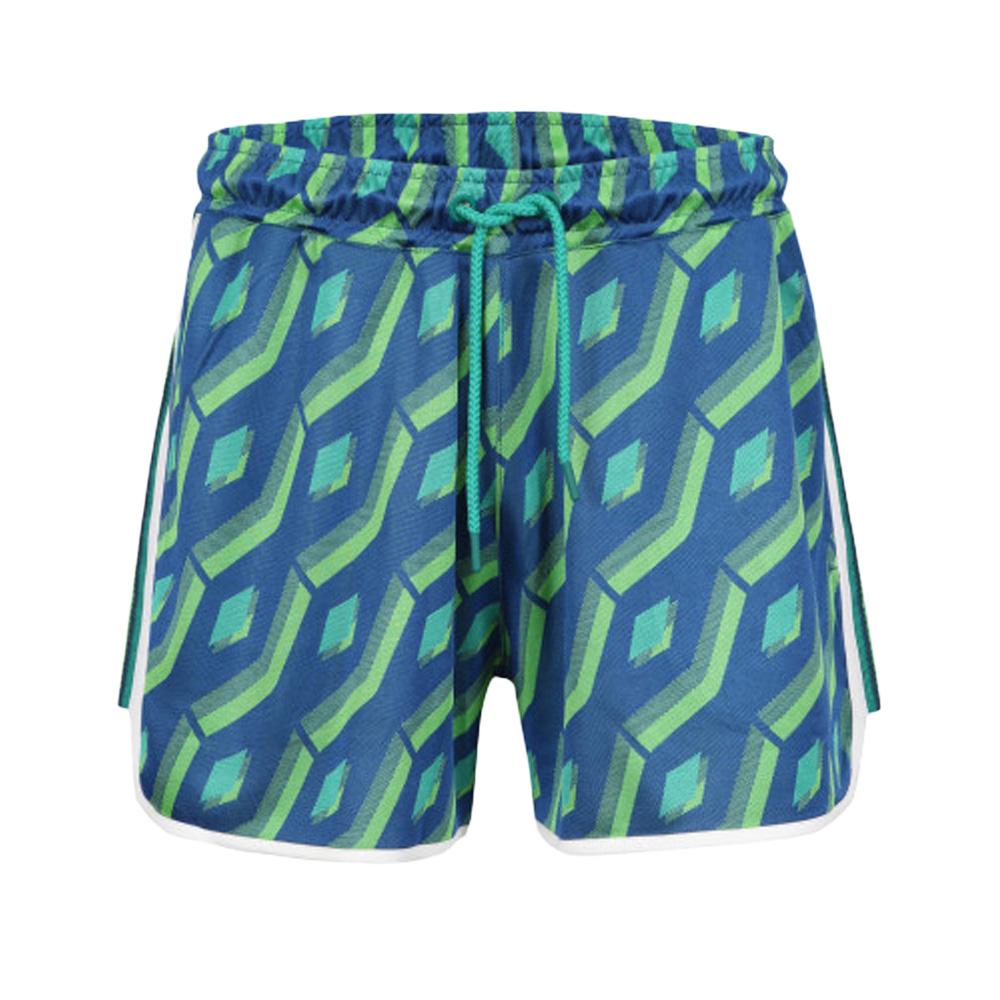 Short Vert/Bleu Homme Umbro Printed Short Quetzale pas cher