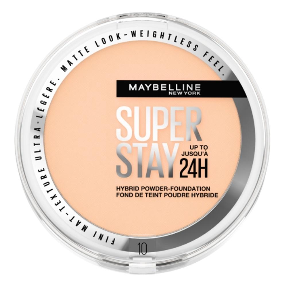 Base de maquillaje en polvo híbrida Gemey Maybelline SuperStay 24H 10 barato