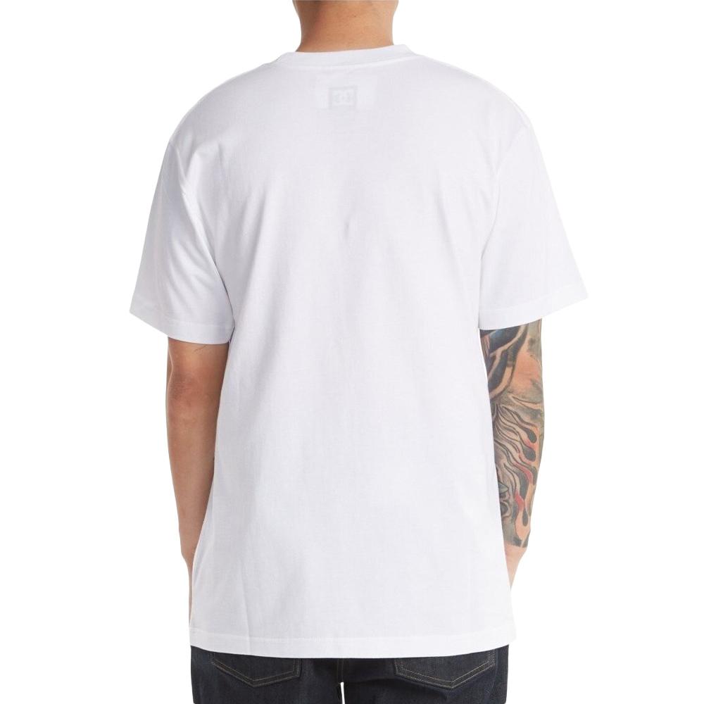 Weißes Herren-T-Shirt von DC Shoes Pilot Ansicht 2
