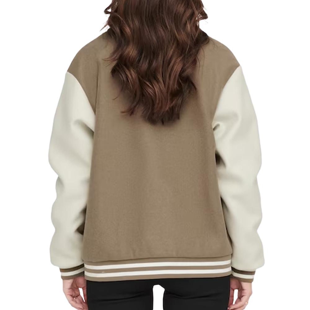 Bomber Marron Femme Only Life Bomber vue 2