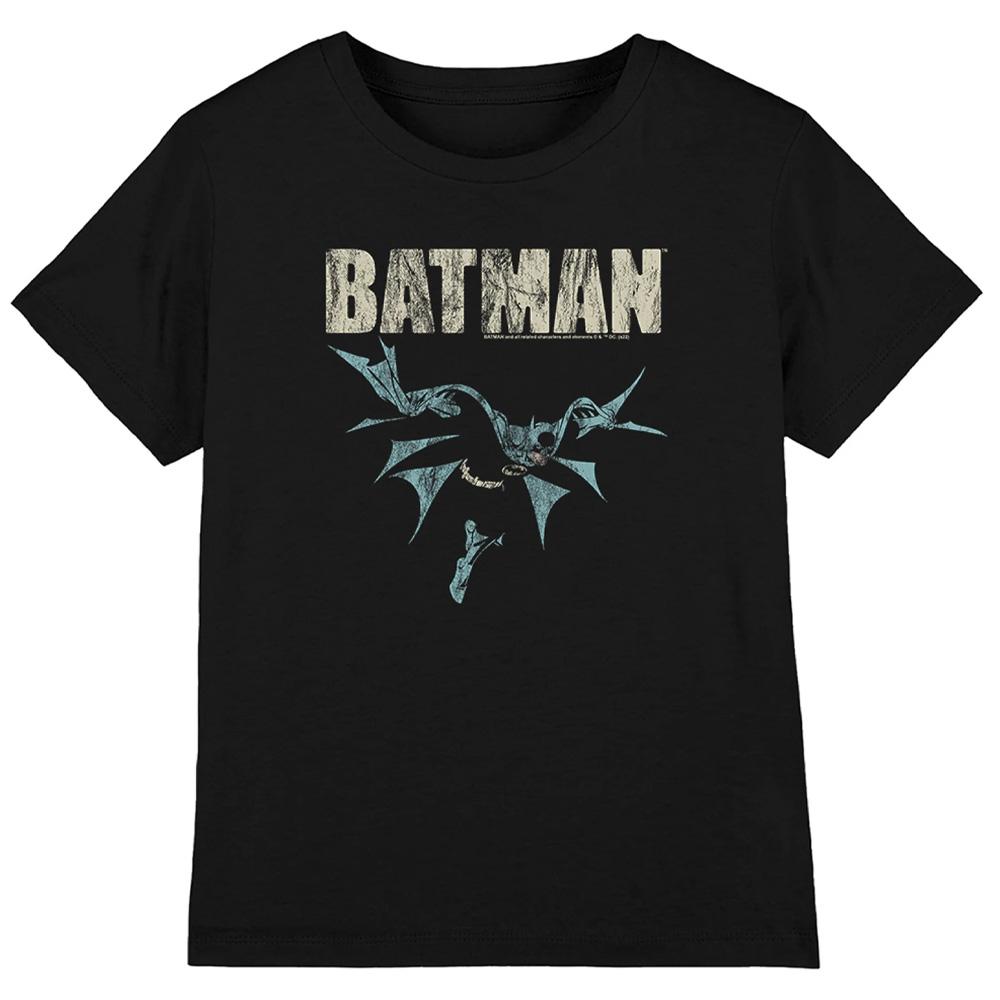 T-Shirt Noir Homme Dc Comics Batman Glide pas cher