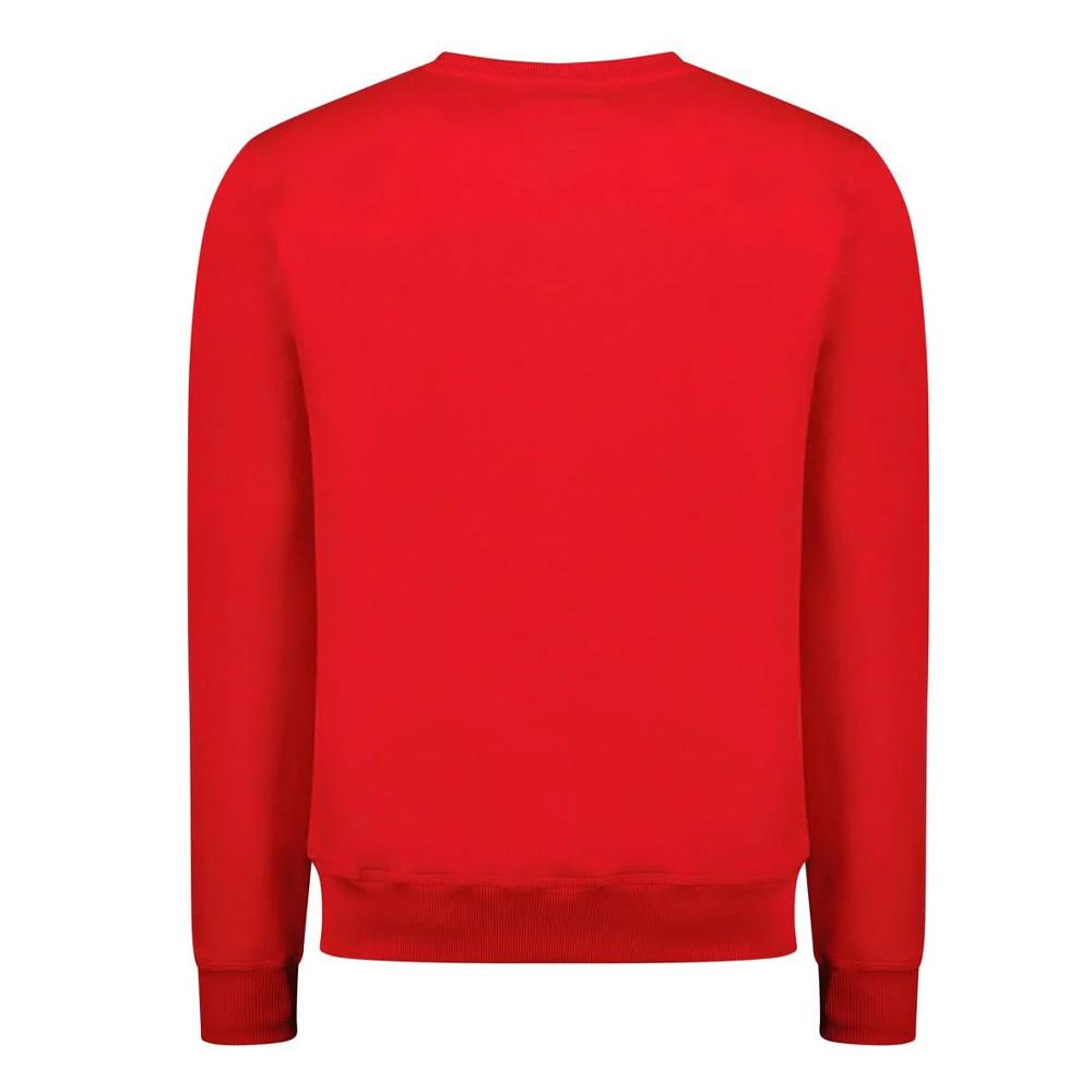 Sweat Rouge Homme Geographical Norway Gantoine vue 2