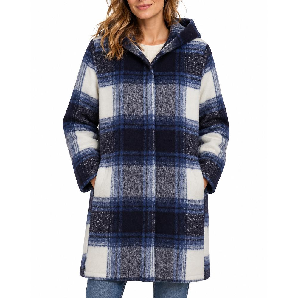 Manteau Bleu Femme Sun Valley YOFF pas cher