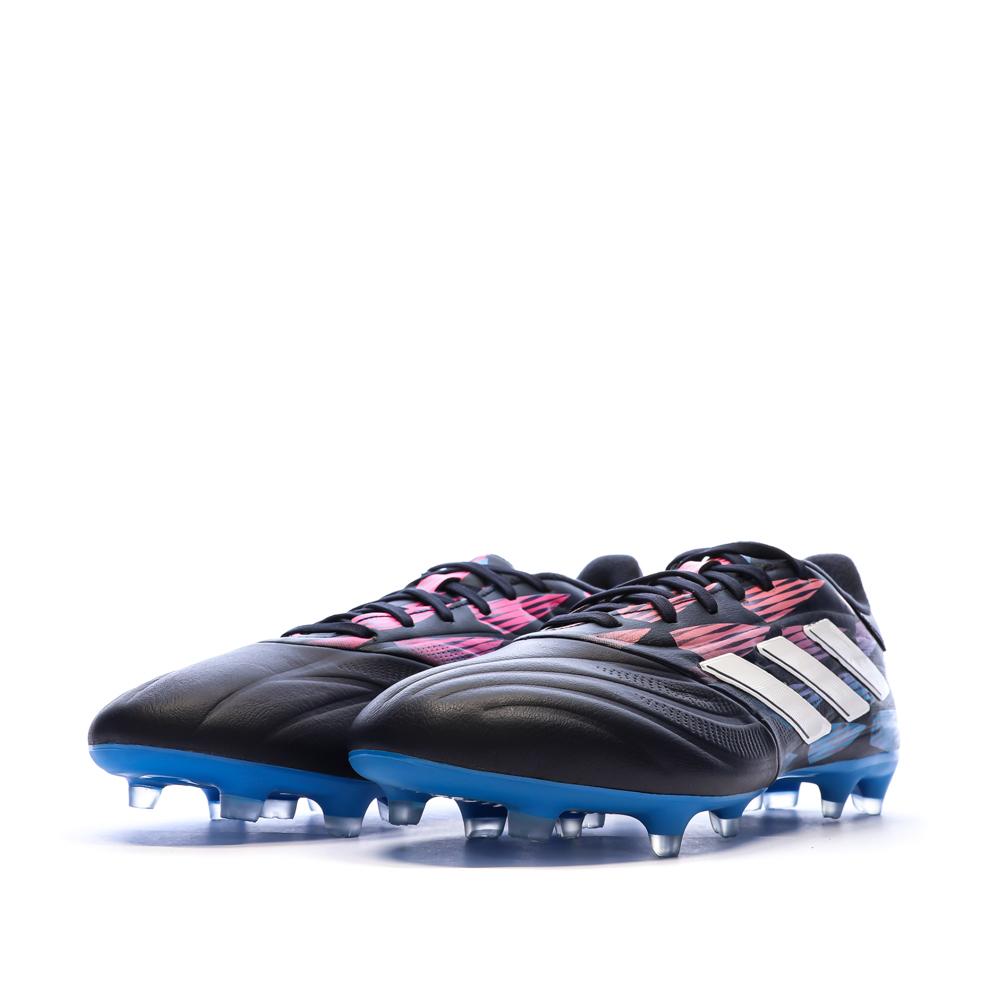 Chaussures de Foot Noir/Rose/Bleu Adidas Copa Pure 2 League FG vue 6