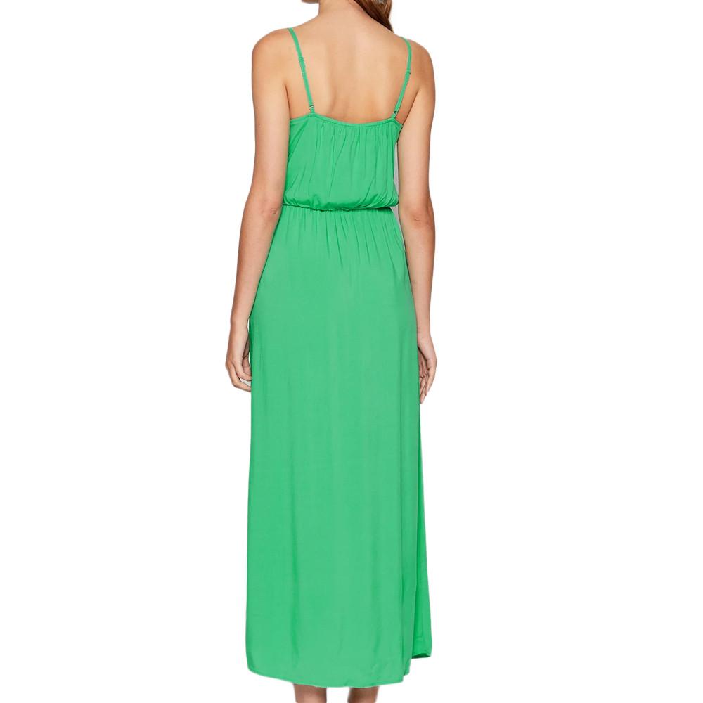 Robe Longue Verte Femme Only Nova vue 2