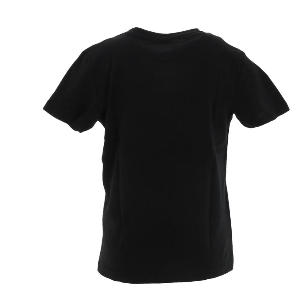 T-Shirt Noir Garçon Kappa Marco vue 2