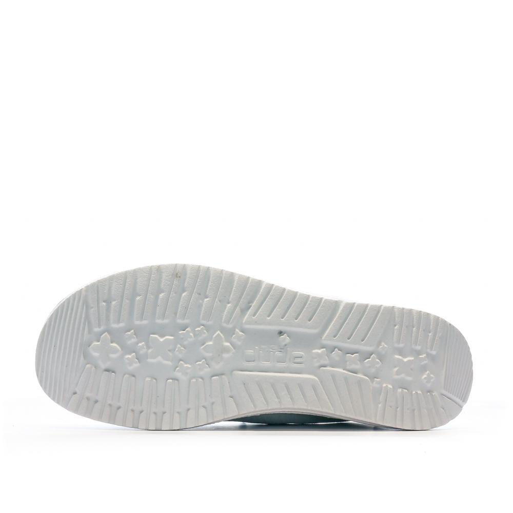 Chaussures Bleu Pailettée Femme Hey Dude Wendy Glitter vue 5