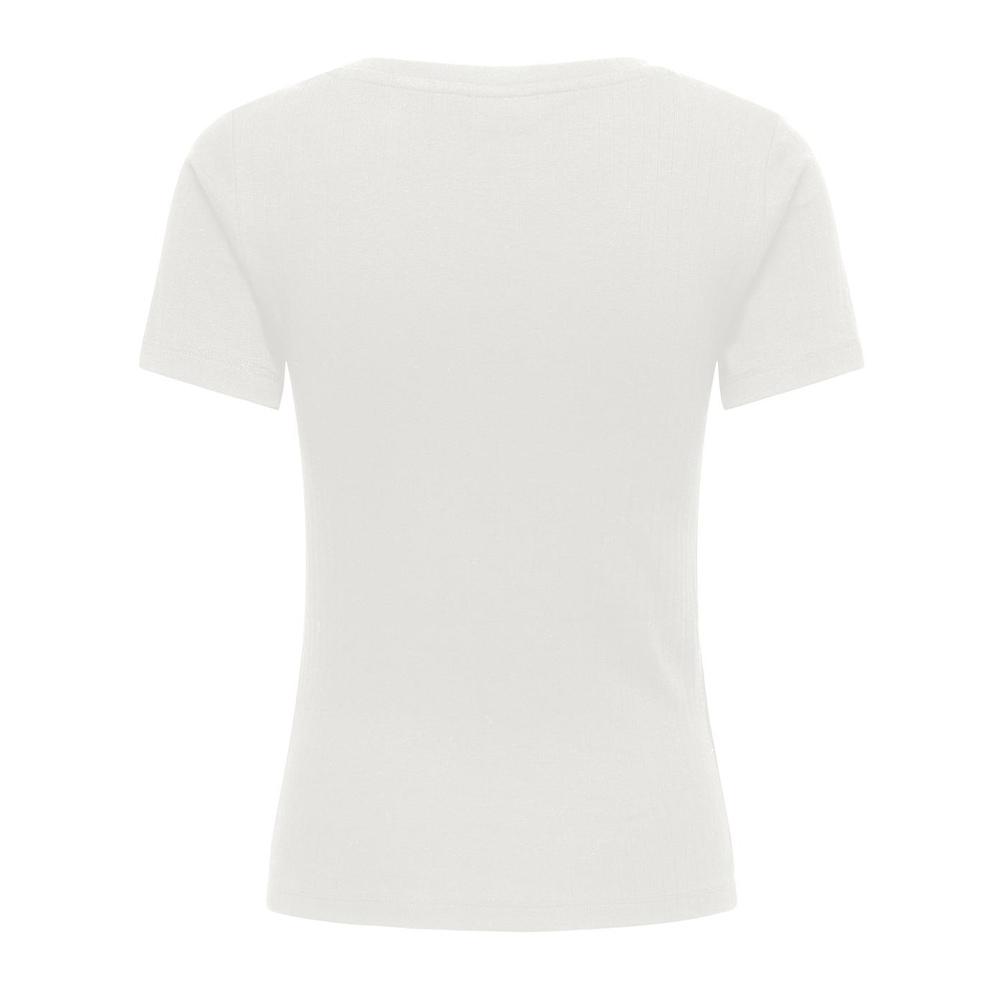 T-shirt Blanc Femme JDY Vaya 15378833 vue 2