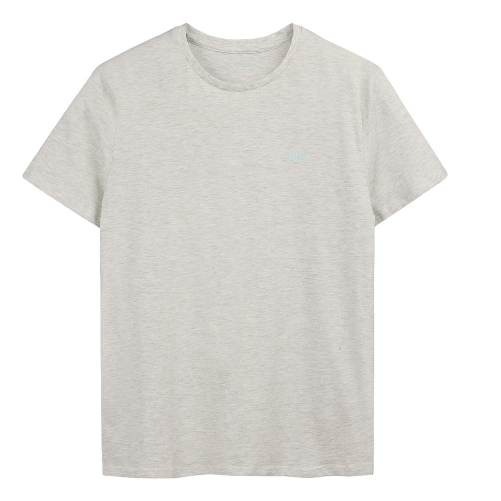 T-shirt Gris Chiné Homme Teddy Smith Total 1 pas cher