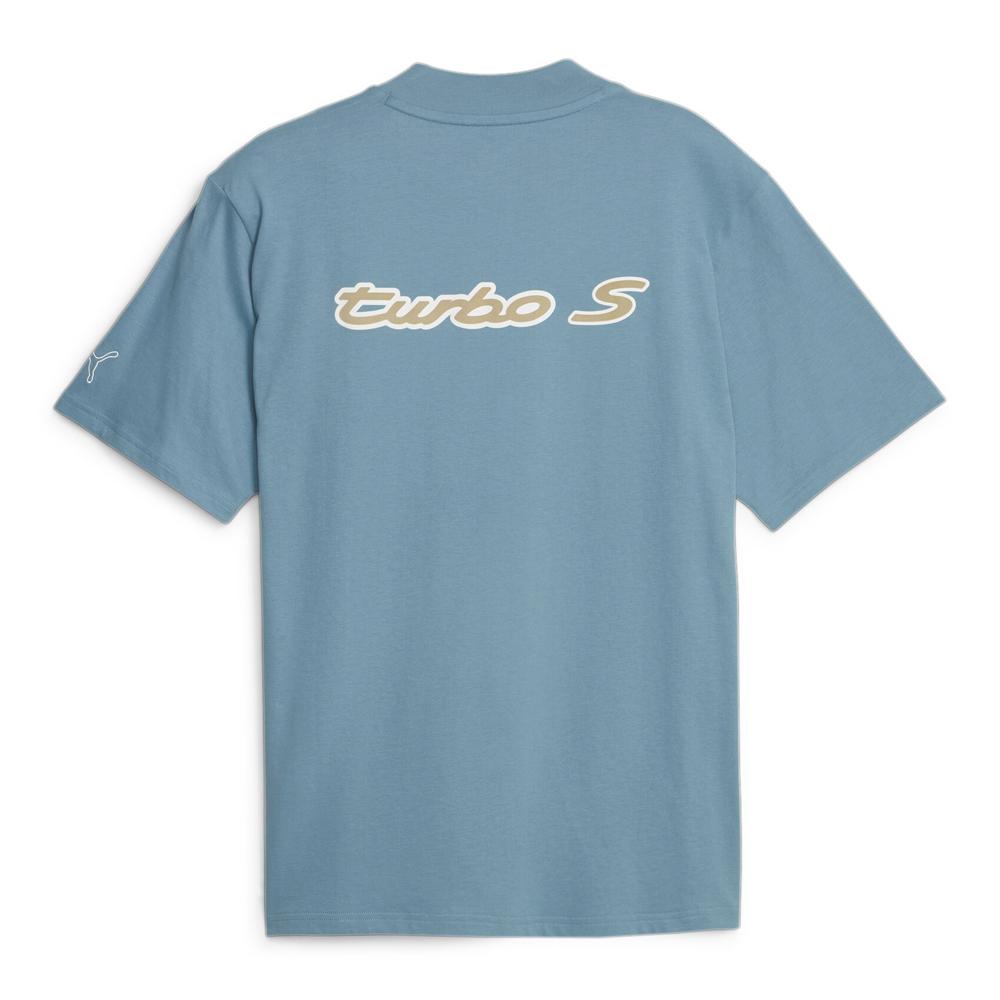 T-shirt Bleu Homme Puma Turbo vue 2