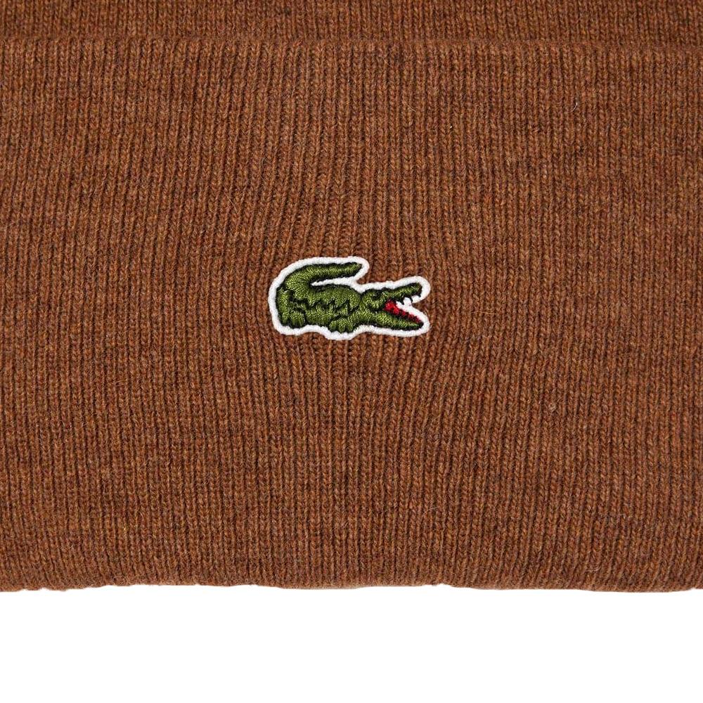 Lacoste Mixed Brown Beanie RB9825 Photo of the Espace des Marques %store% store - view of %key%