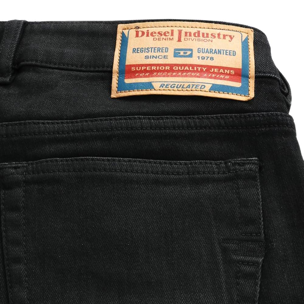 Jean Skinny Fit Noir Homme Diesel1979 Sleenker vue 3