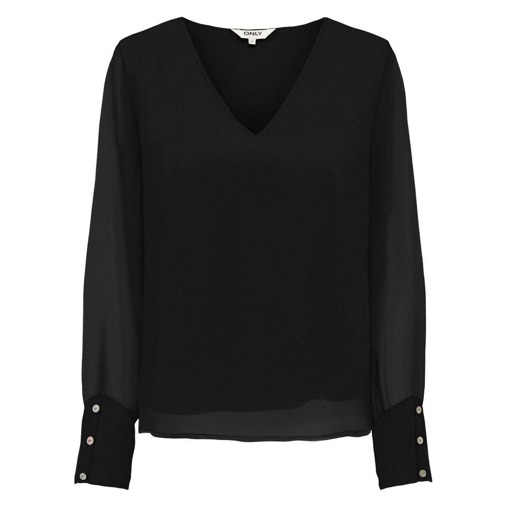 Blouse Noire Femme Only Tasha Otl pas cher