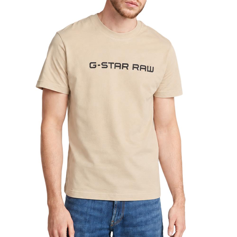 T-shirt Beige Homme G-Star Raw GD25950 pas cher