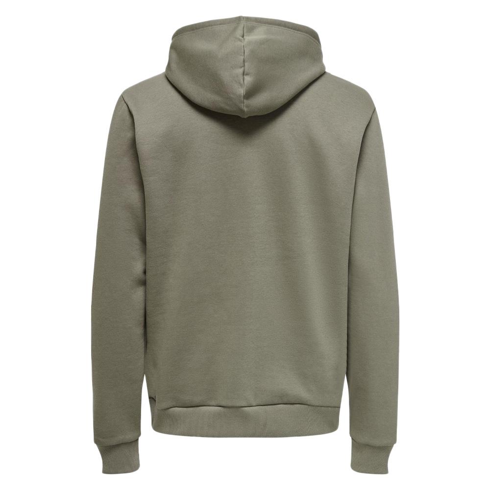 Sweat à Capuche Marron Homme Only & Sons Connor vue 2