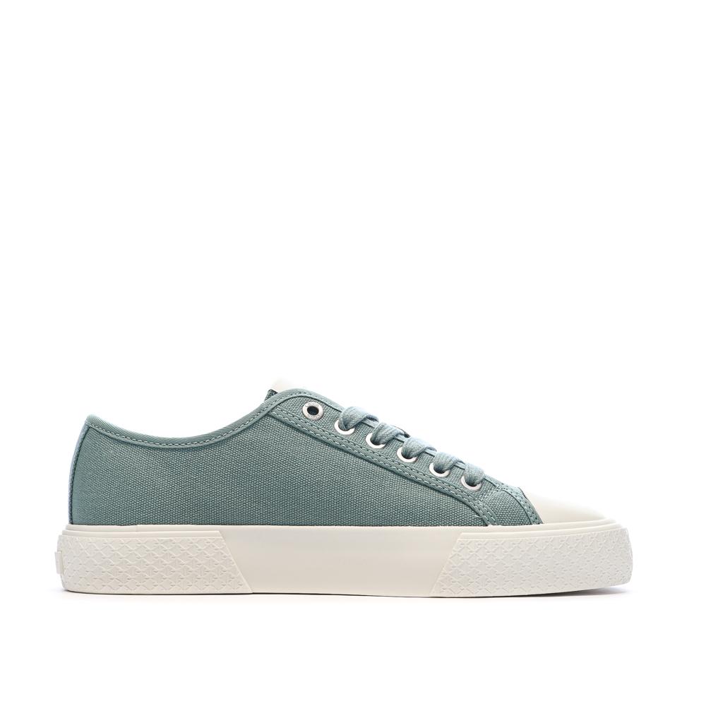 Baskets Bleu Femme Calvin Klein Jeans Low Lace vue 2
