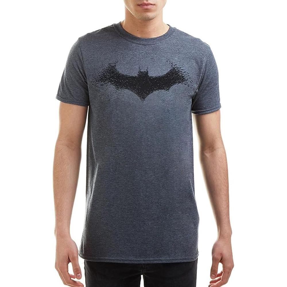 T-Shirt Gris Foncé Homme Dc Comics Batman pas cher