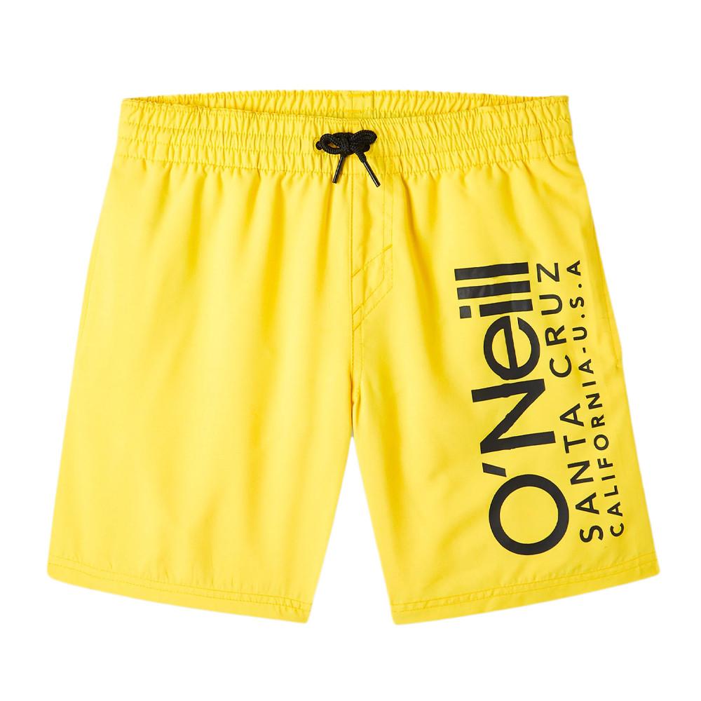 Maillot de bain Jaune Garçon O'Neill Original Cali 14 pas cher