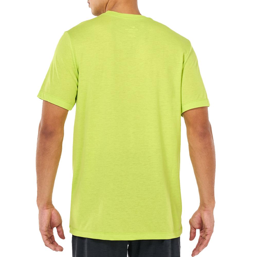 T-shirt Vert Homme Nike Pro vue 2