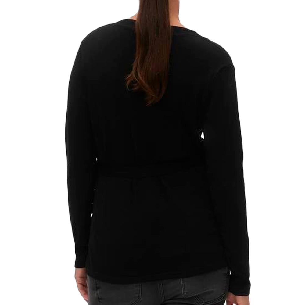 Pull de Grossesse Noir Femme Mamalicious Lena vue 2
