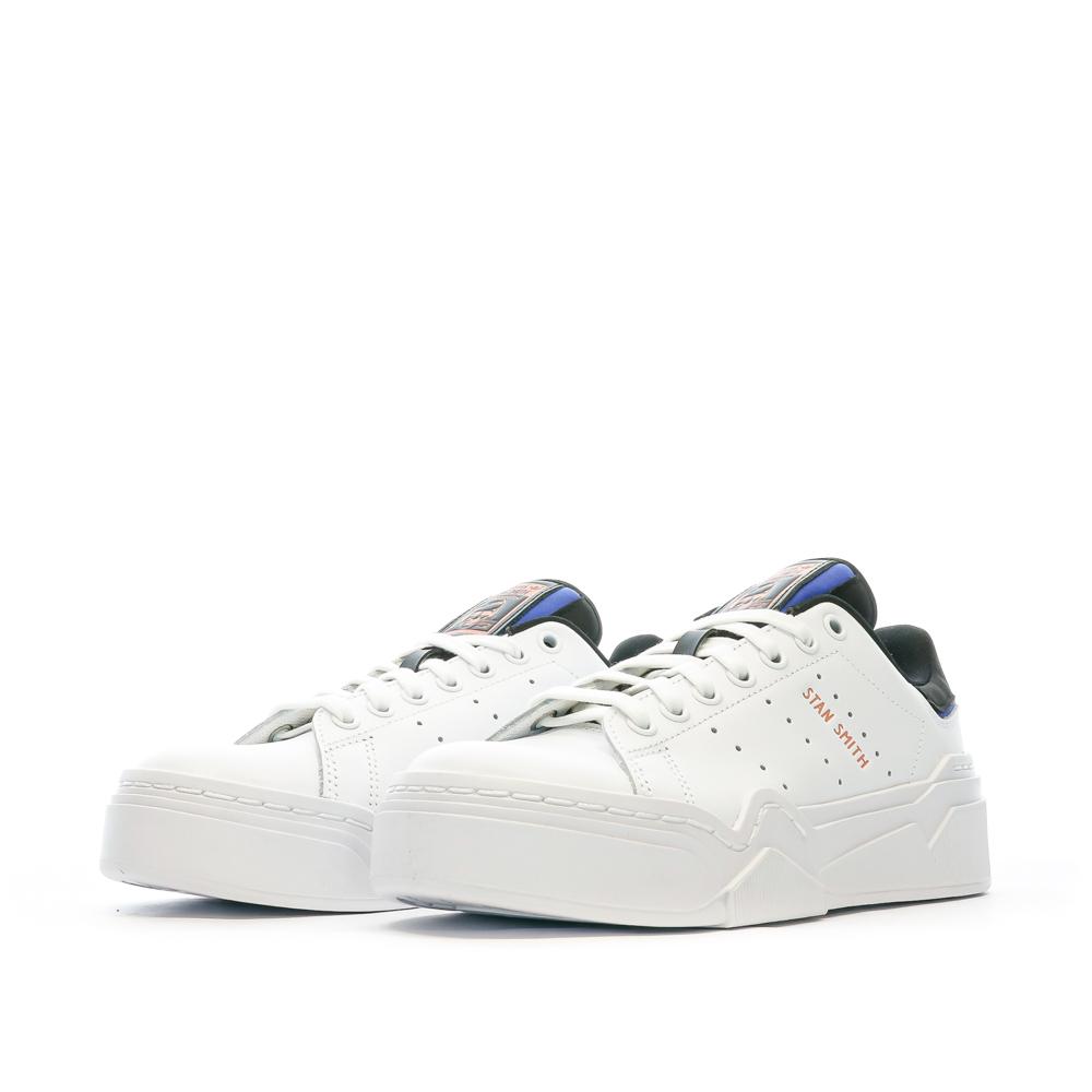 Baskets Blanches Femme Adidas Stan Smith Bonega 2b vue 6