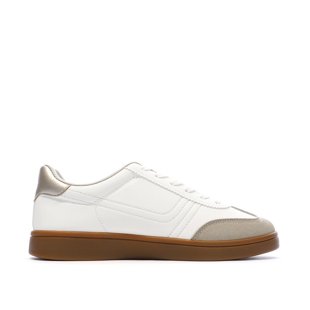 Baskets Blanches/Grises Femme Ellesse Catarina vue 2