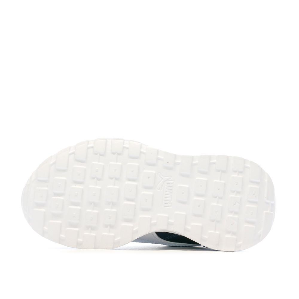 Baskets Gris/Blanc/Bleu Garçon Puma Graviton vue 5