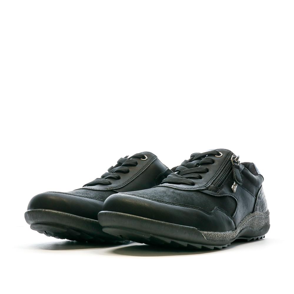 Baskets Noir Femme Relife Vilerpan vue 6
