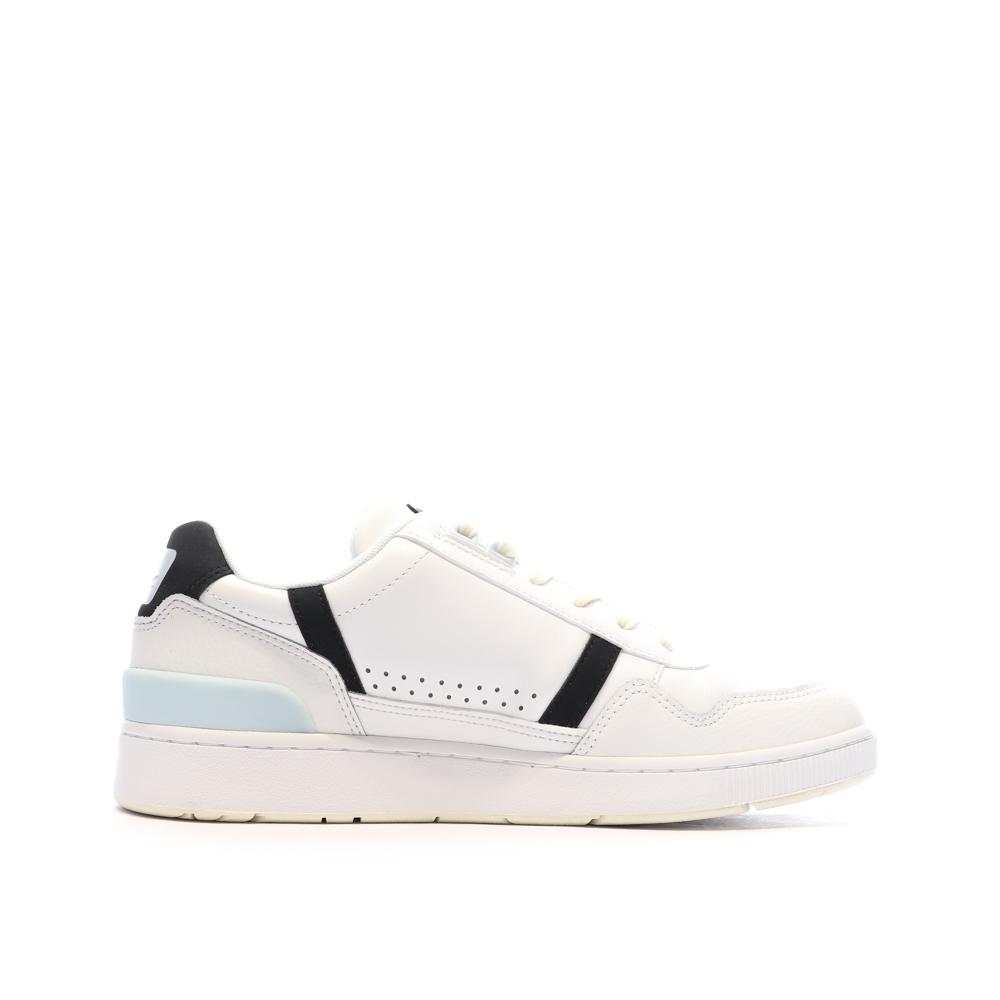 Baskets Blanches/Bleu Homme Lacoste 45SMA0019 vue 2