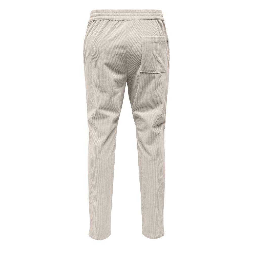 Pantalon Fluide Beige Clair Homme Only & Sons Linus vue 2