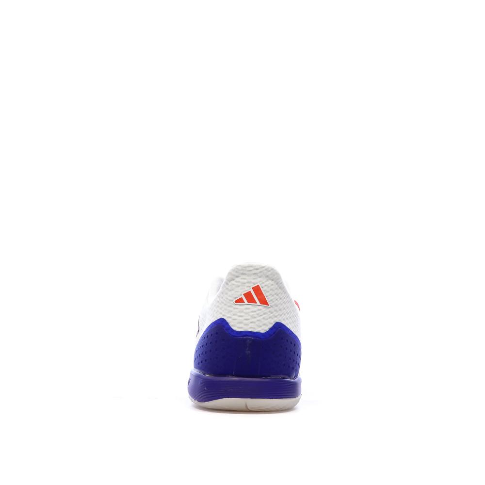 Adidas Sala Herren Futsalschuhe Weiß/Blau Ansicht 3