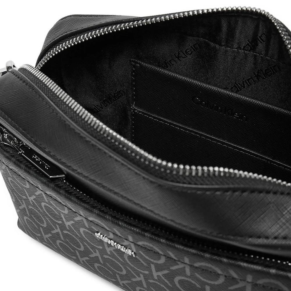 Sac à bandoulière Noire Femme Calvin Klein Jeans Camera vue 3