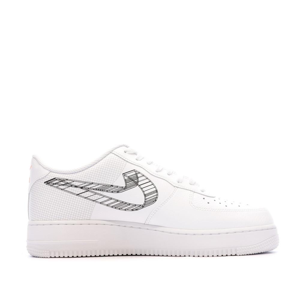 Baskets Blanches Homme Nike Air Force 1 vue 2