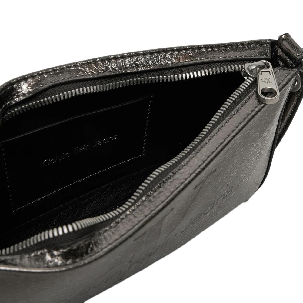 Sac à main Argenté Femme Calvin Klein Jeans Sculpted vue 3