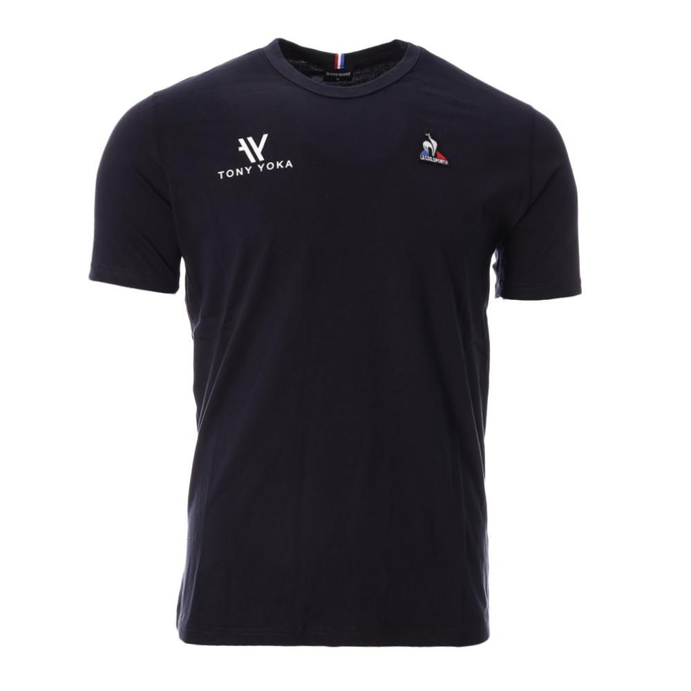 T-shirt Marine Homme Le Coq Sportif Presentation pas cher