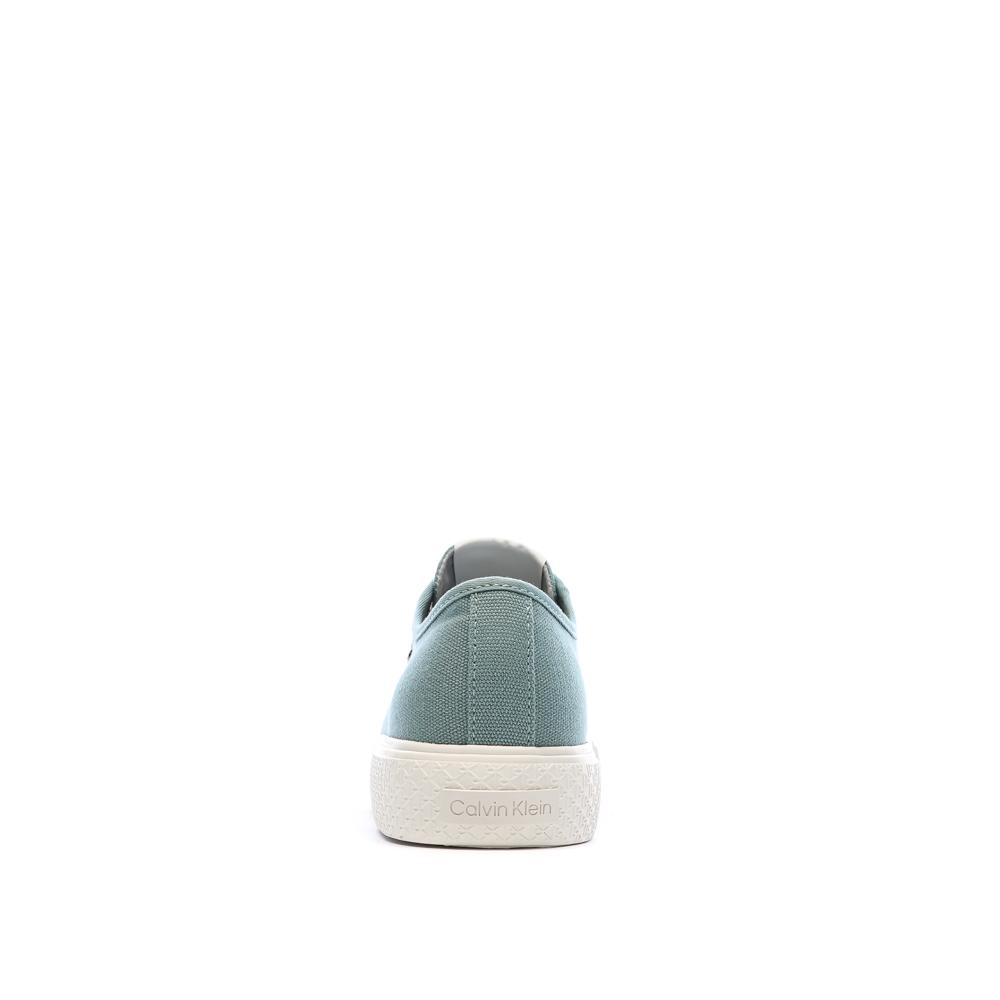 Baskets Bleu Femme Calvin Klein Jeans Low Lace vue 3