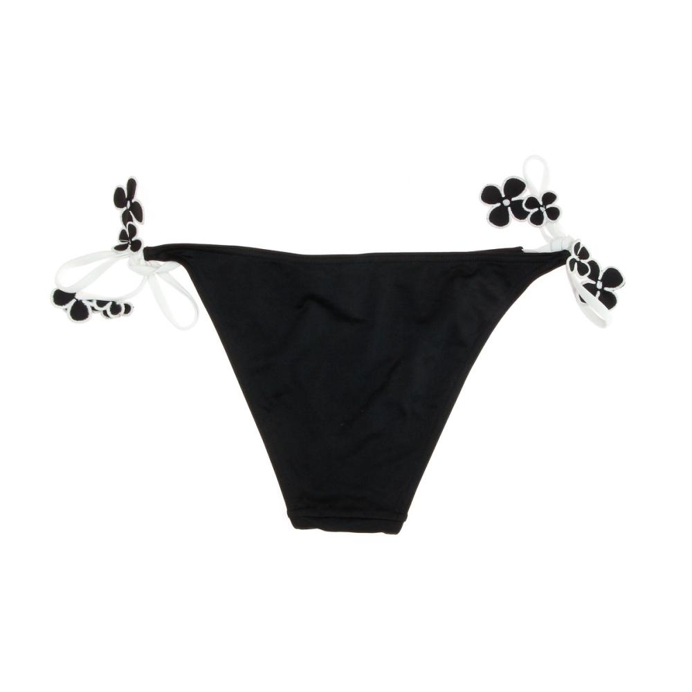 Bas de Bikini Noir/Blanc Femme Nana Cara Julia vue 2