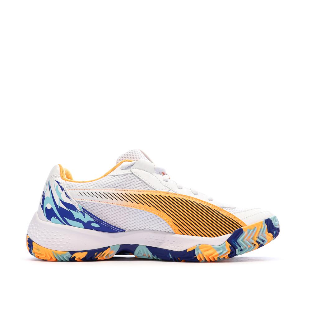 Chaussures de Padel Blanche Mixte Puma Nova Court vue 2