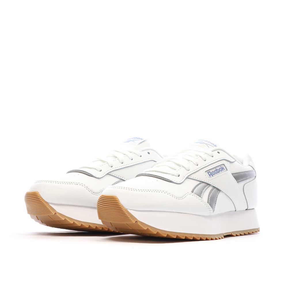 Baskets Blanc/Gris Femme Reebok Glide Ripple Double 100074208 vue 6