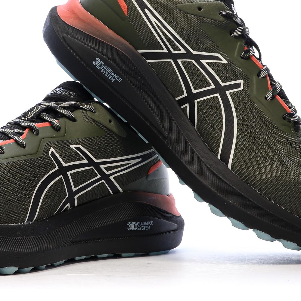 Chaussures de Running Kaki Homme Asics GT-1000 13 Tr vue 7