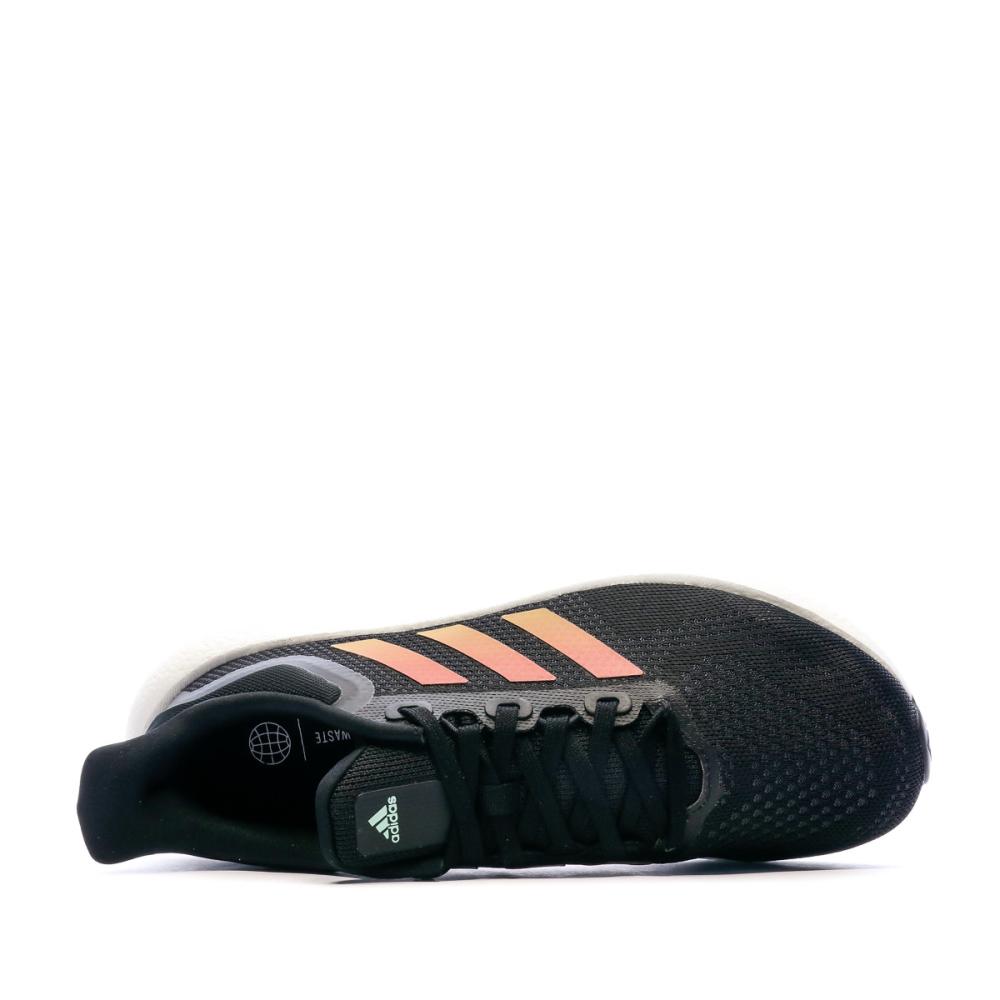 Chaussures de sport Noires Homme Adidas Pureboost Jet vue 4